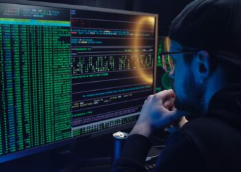 Photo by Mikhail Nilov: https://www.pexels.com/photo/a-man-looking-at-a-computer-screen-with-data-6963944/